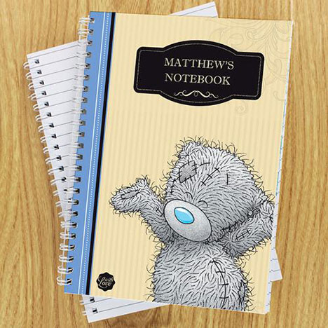 Personalised Me to You Bear For Him A5 Paperback Notebook Extra Image 2
